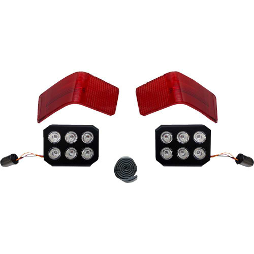 CUSTOM DYNAMICS CDTP13R Custom Dynamics Led Light - Tour-Pak - Red Cd-Tp-13-R